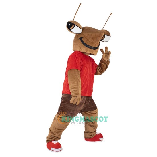 Pismire Ant Emmet Cartoon Uniform, Pismire Ant Emmet Cartoon Mascot Costume