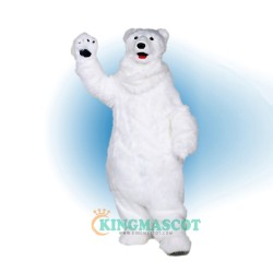 Polar Bear Uniform, Polar Bear Mascot Costume