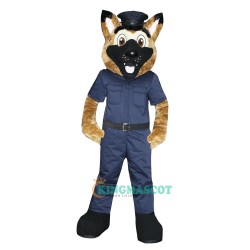 Police Dog Uniform, Police Dog Mascot Costume