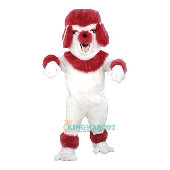 Poodle Dog Uniform, Poodle Dog Mascot Costume