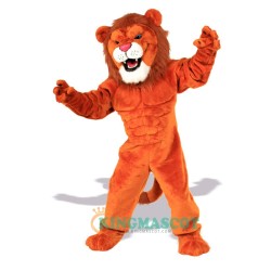 Power Cat Lion Uniform, Power Cat Lion Mascot Costume