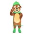 Green Prairie Dog Uniform, Green Prairie Dog Mascot Costume