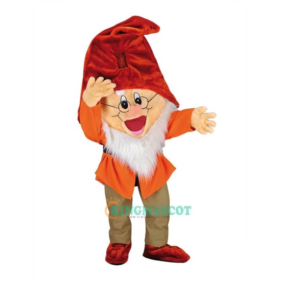 Prof 7 Dwarfs Uniform, Prof 7 Dwarfs Mascot Costume