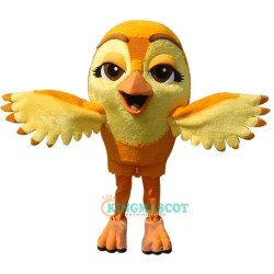 Promotions Gold Bird Uniform, Promotions Gold Bird Mascot Costume