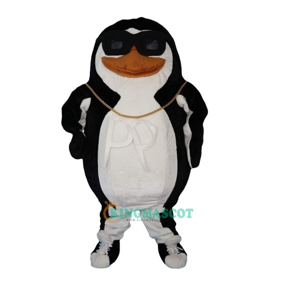 Punk Penguin Cartoon Uniform, Punk Penguin Cartoon Mascot Costume