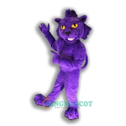 Purple Panther Uniform, Purple Panther Mascot Costume