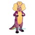 Purple Triceratops Uniform, Purple Triceratops Mascot Costume