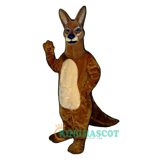 Realistic Kangaroo Uniform, Realistic Kangaroo Mascot Costume