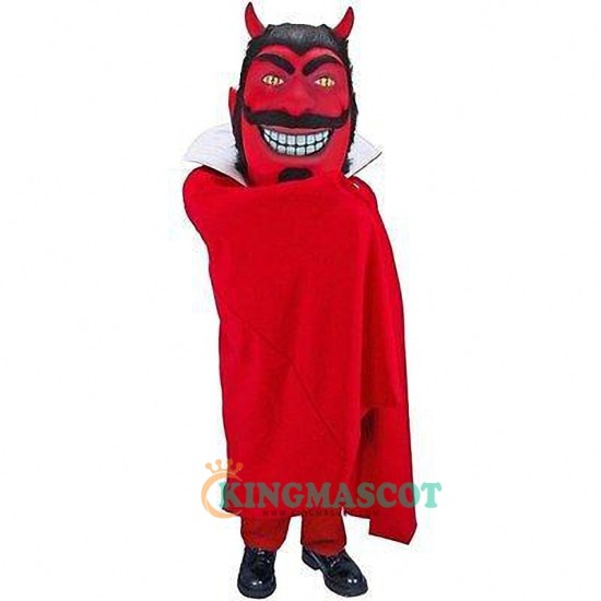Red Devil Uniform, Red Devil Mascot Costume