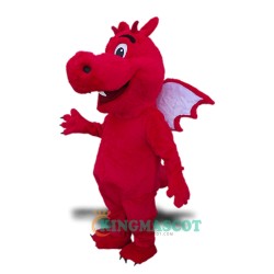 Red Dragon Character Uniform, Red Dragon Character Mascot Costume
