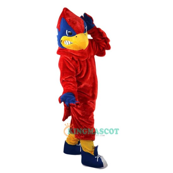 Bird Cartoon  Uniform, Red Eagle