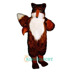 Red Fox Uniform, Red Fox Mascot Costume