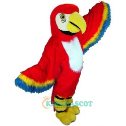 Red Macaw Uniform, Red Macaw Lightweight Mascot Costume