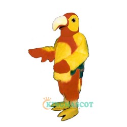 Red Parrot Uniform, Red Parrot Mascot Costume
