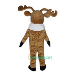 Reindeer Cartoon Uniform, Reindeer Cartoon Mascot Costume