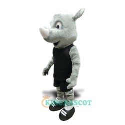 Rhino Character Uniform, Rhino Character Mascot Costume