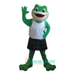 Green Frog Uniform, Green Frog Mascot Costume