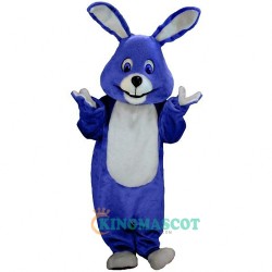 Royal Blue Bunny Uniform, Royal Blue Bunny Lightweight Mascot Costume