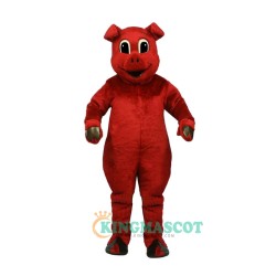 Ruddy Redpig Uniform, Ruddy Redpig Mascot Costume
