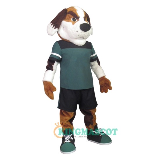 Saint Bernard Dog Uniform, Saint Bernard Dog Mascot Costume