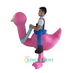 Ride on Ostrich Custom Uniform, Ride on Ostrich Custom Mascot Costume
