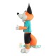 Funny Fox Uniform, Funny Fox Mascot Costume