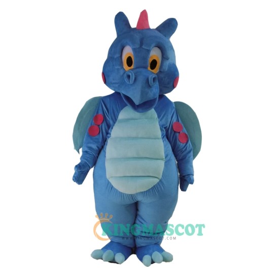 Cartoon Dragon Blue Dinosaur Uniform, Cartoon Dragon Blue Dinosaur Mascot Costume