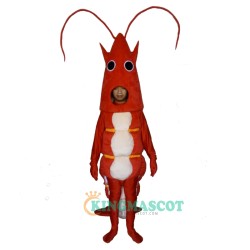 Red Lobster Uniform, Red Lobster Mascot Costume