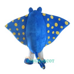 Manta Ray See Fish Uniform, Manta Ray See Fish Mascot Costume