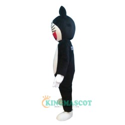 Black Doraemon Uniform, Black Doraemon Mascot Costume