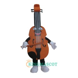 Custom Musical Instruments Violin Uniform, Custom Musical Instruments Violin Mascot Costume
