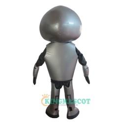 Silver Robot Uniform, Silver Robot Mascot Costume
