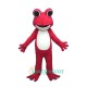 Red Frog Character Uniform, Red Frog Character Mascot Costume