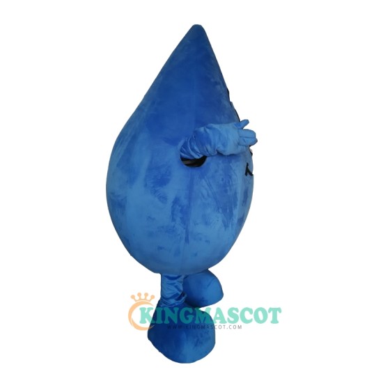 Custom Blue Water Shape Uniform, Custom Blue Water Shape Mascot Costume