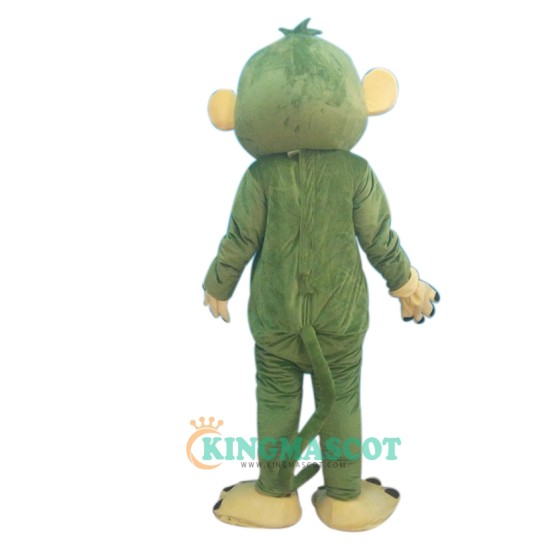 Green Monkey Custom Uniform, Green Monkey Custom Mascot Costume