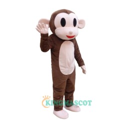 Brown Monkey Custom Uniform, Brown Monkey Custom Mascot Costume