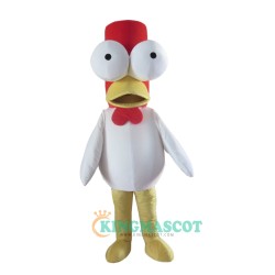 Big Eyes Chick Duck Custom Uniform, Big Eyes Chick Duck Custom Mascot Costume