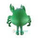 Green Big Crab Character Uniform, Green Big Crab Character Mascot Costume