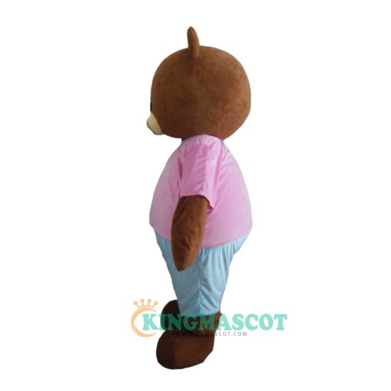 Cute Teddy Bear Custom Uniform, Cute Teddy Bear Custom Mascot Costume