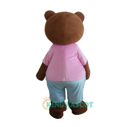 Cute Teddy Bear Custom Uniform, Cute Teddy Bear Custom Mascot Costume