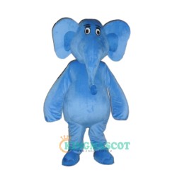 Blue Elephant Uniform, Blue Elephant Mascot Costume