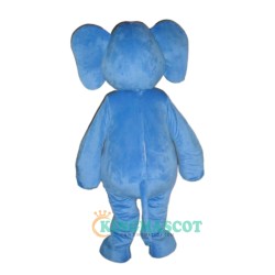 Blue Elephant Uniform, Blue Elephant Mascot Costume