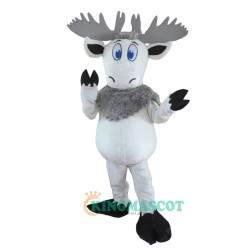 White Deer Uniform, White Deer Mascot Costume
