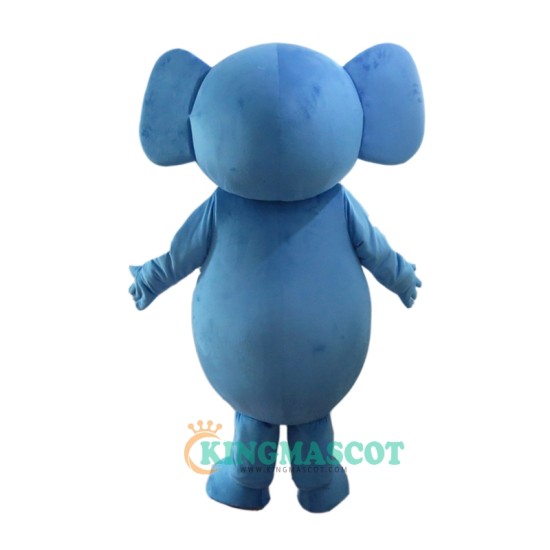 Blue Elephant Uniform, Blue Elephant Mascot Costume