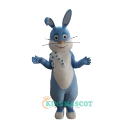 Blue Rabbit Uniform, Blue Rabbit Mascot Costume