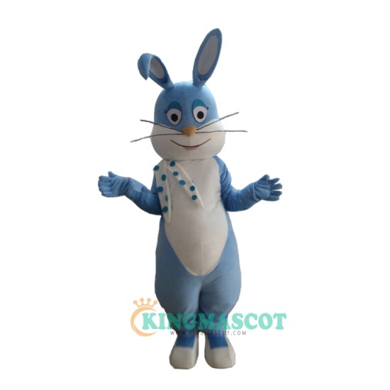 Blue Rabbit Uniform, Blue Rabbit Mascot Costume