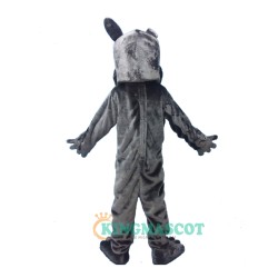 Grey Dog Uniform, Grey Dog Mascot Costume