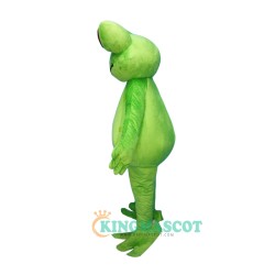 Green Frog Custom Uniform, Green Frog Custom Mascot Costume