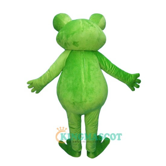 Green Frog Custom Uniform, Green Frog Custom Mascot Costume