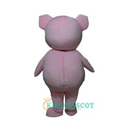 Custom Pink Pig Uniform, Custom Pink Pig Mascot Costume